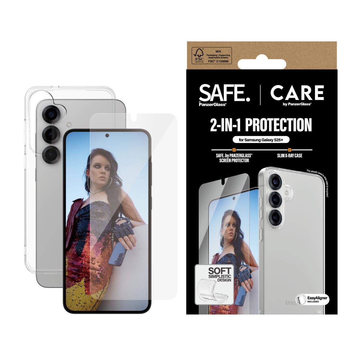 Care By Panzerglass Fashion 2-in-1 Bundle Samsung S25
