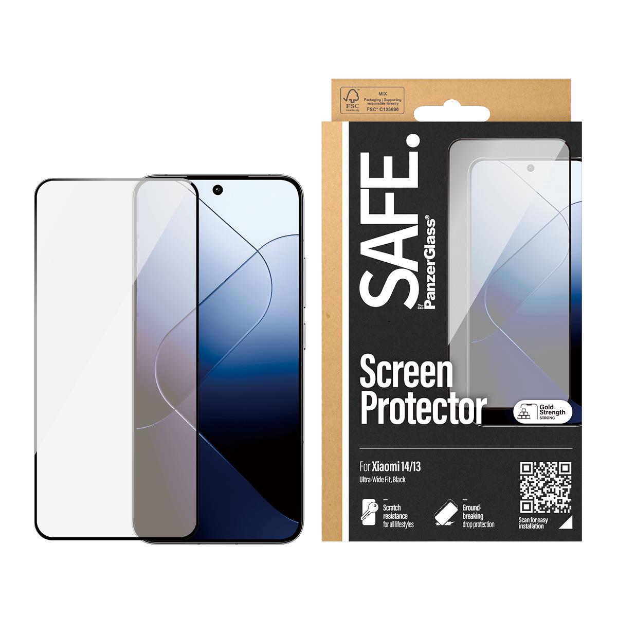 Screen Protector For Xiaomi 13 and Xiaomi 14 Ultra-Wide Fit