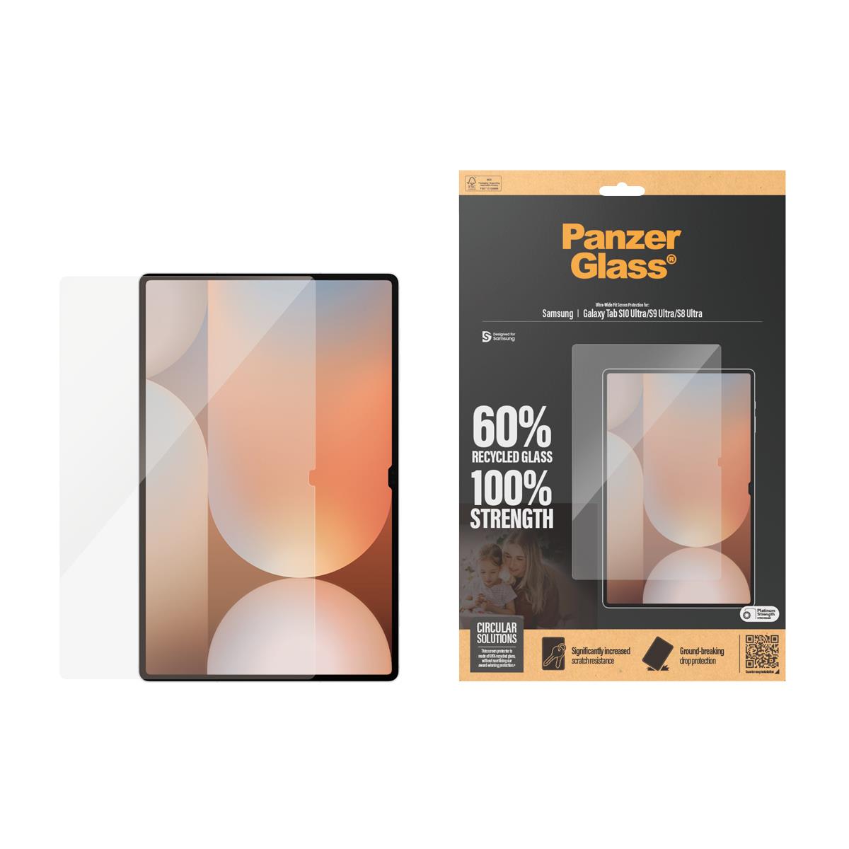 Screen Protector for Samsung Galaxy Tab S8 Ultra / S9 Ultra / S10 Ultra / Ultra-Wide Fit