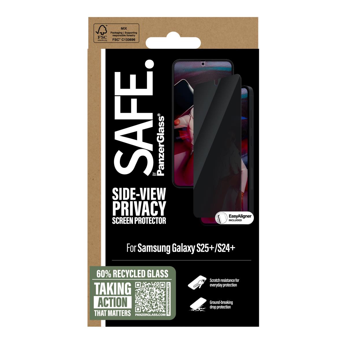 Privacy Screen Protector Samsung S25 Plus Ultra-wide Fit