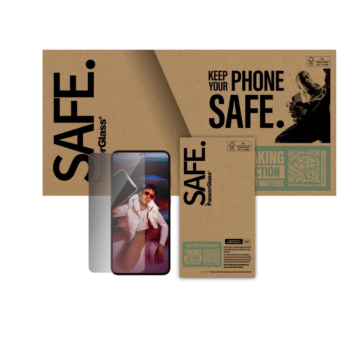 Privacy Screen Protector Samsung S25 Plus Ultra-wide Fit (bulk)