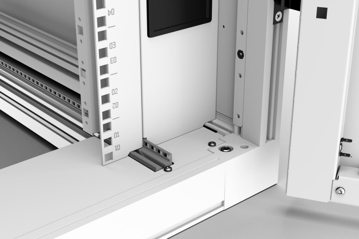 Server Cabinet W800 D1000 42u Side Panels Airflow Fd S80 Percent Rd D80 Percent White
