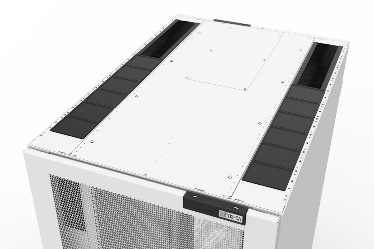 Server Cabinet W800 D1200 52u Airflow Combi Lock Fd S80 Percent Rd D80 Percent White
