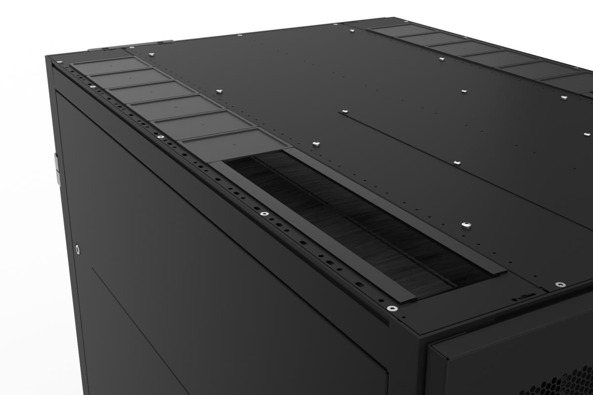 Server Cabinet W600 D1200 47u Airflow Combi Lock Fd S80 Percent Rd D80 Percent Black