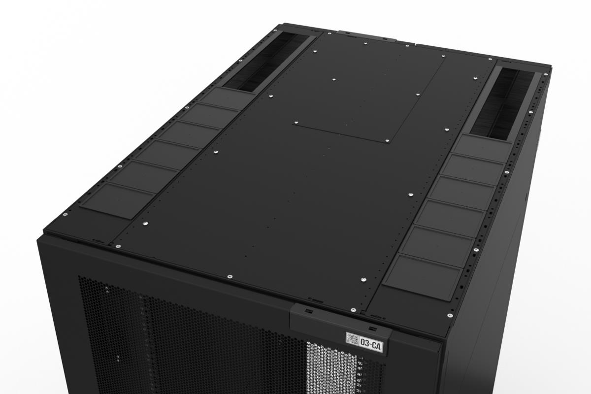 Server Cabinet W600 D1200 47u Airflow Combi Lock Fd S80 Percent Rd D80 Percent Black