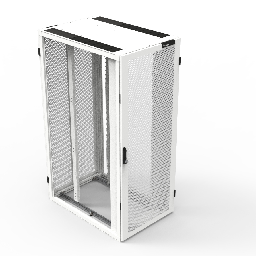 Server Cabinet W600 D1000 47u Airflow Fd S80 Percent Rd D80 Percent White