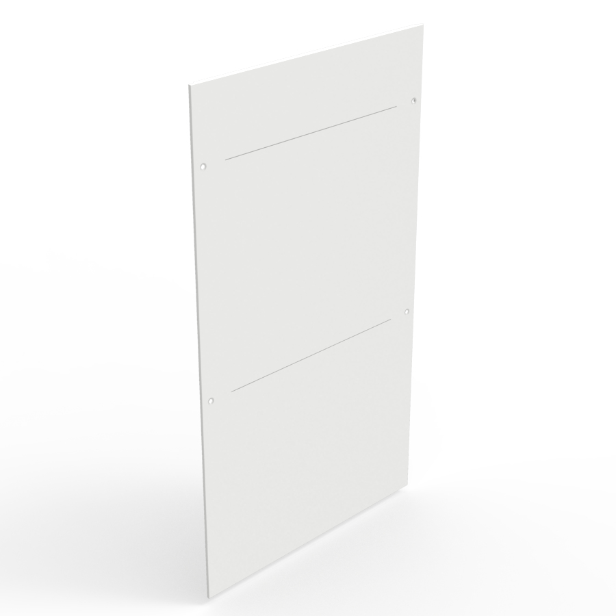 Side Panel - Full Height - 600mm - 24u  - White