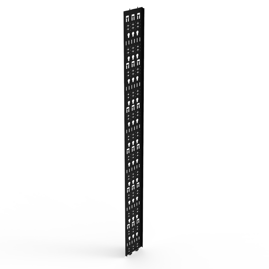 Pdu Cable Tray - 170mm - 38u - Black