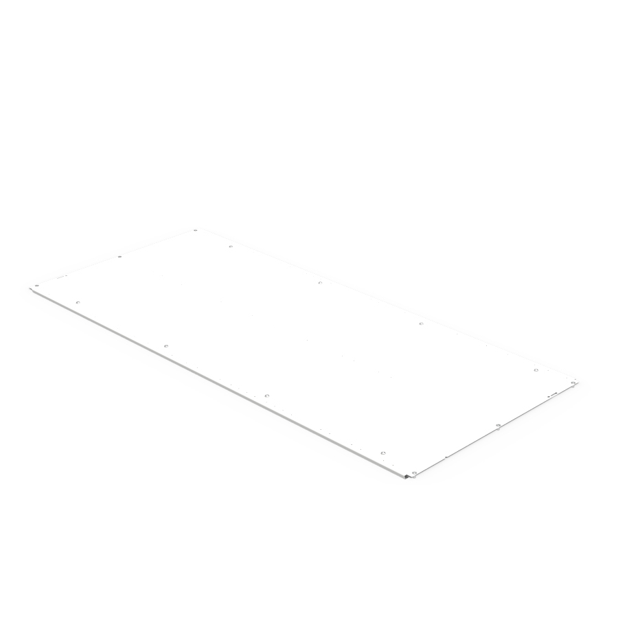 Roof Center Blind Plate - 800 X 1000mm - White
