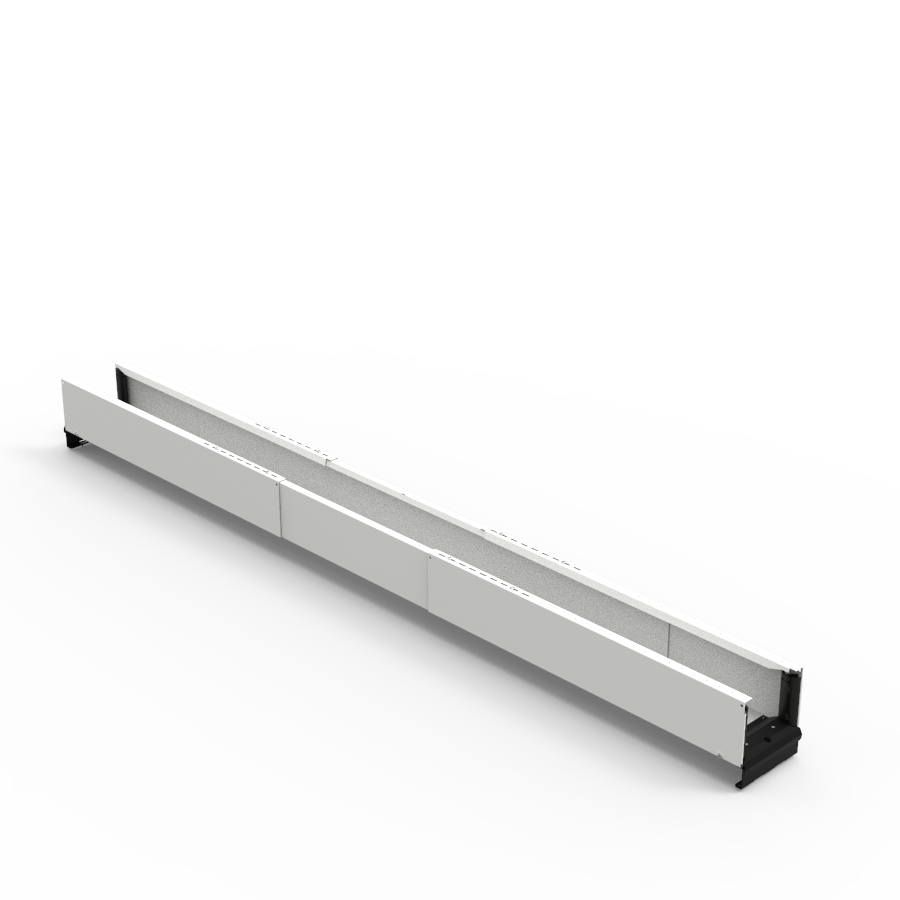 Telescopic Cable Bridge - 150mm X 2210mm - White