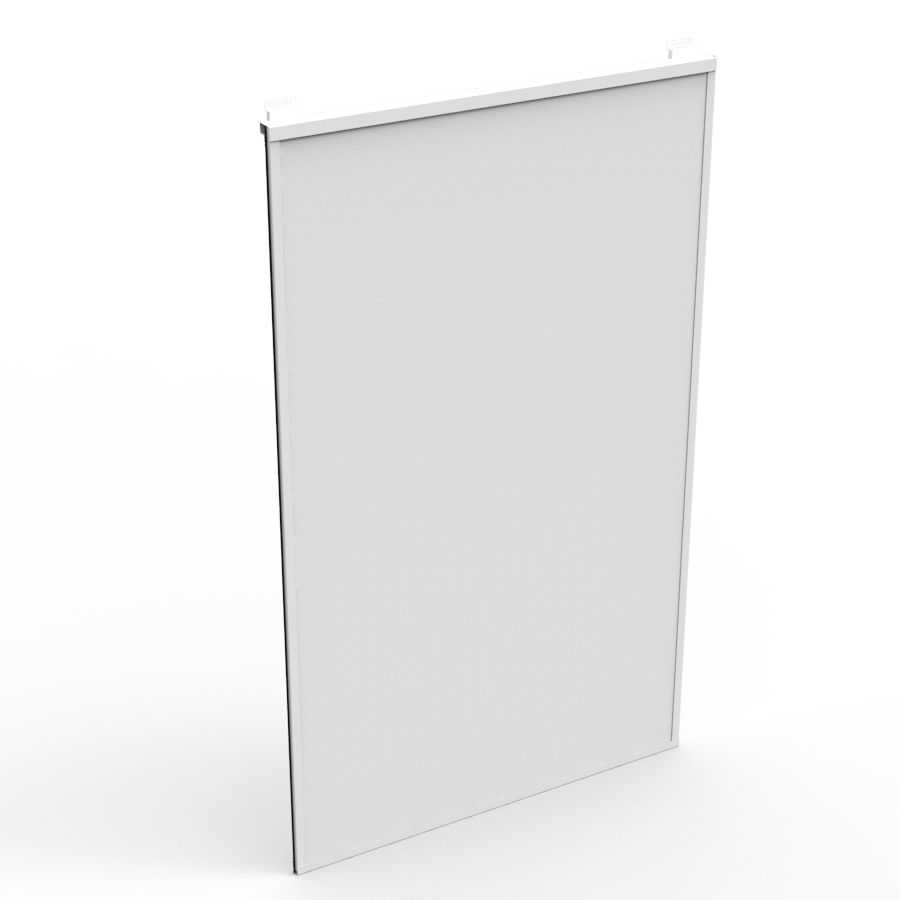 Flexible Side Wall Hpl - 1800 X 1978mm - White