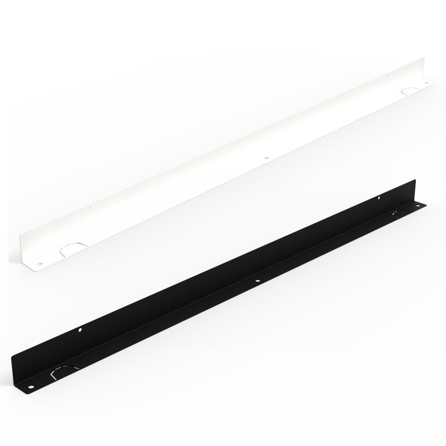 Plinth In Combination With Levelling Feet W600 - H 0- 47mm Black