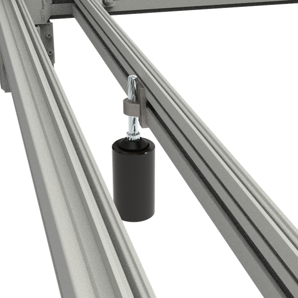 Mid-adjustable Base Legs For Socle 2 Pieces H200mm No Coating