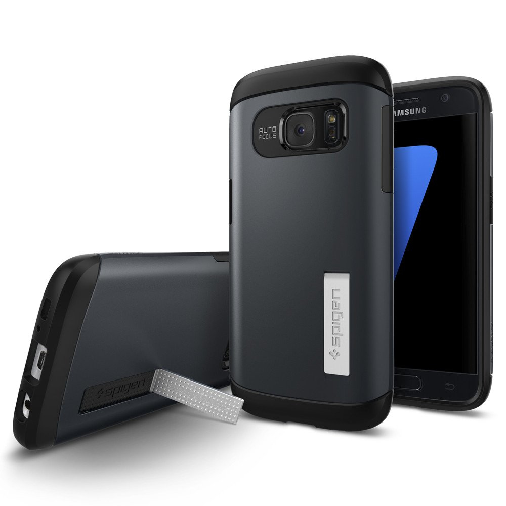 Galaxy S7 Case Slim Armor Metal Slate