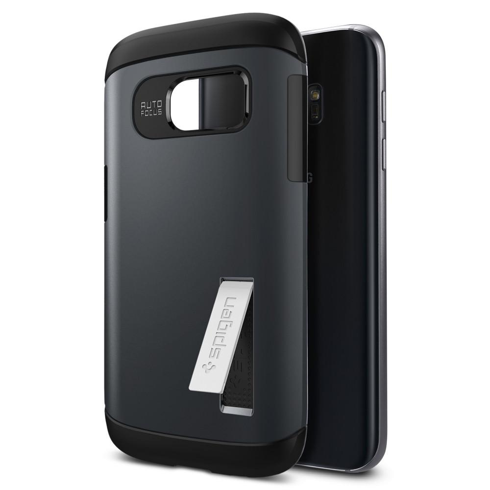 Galaxy S7 Case Slim Armor Metal Slate