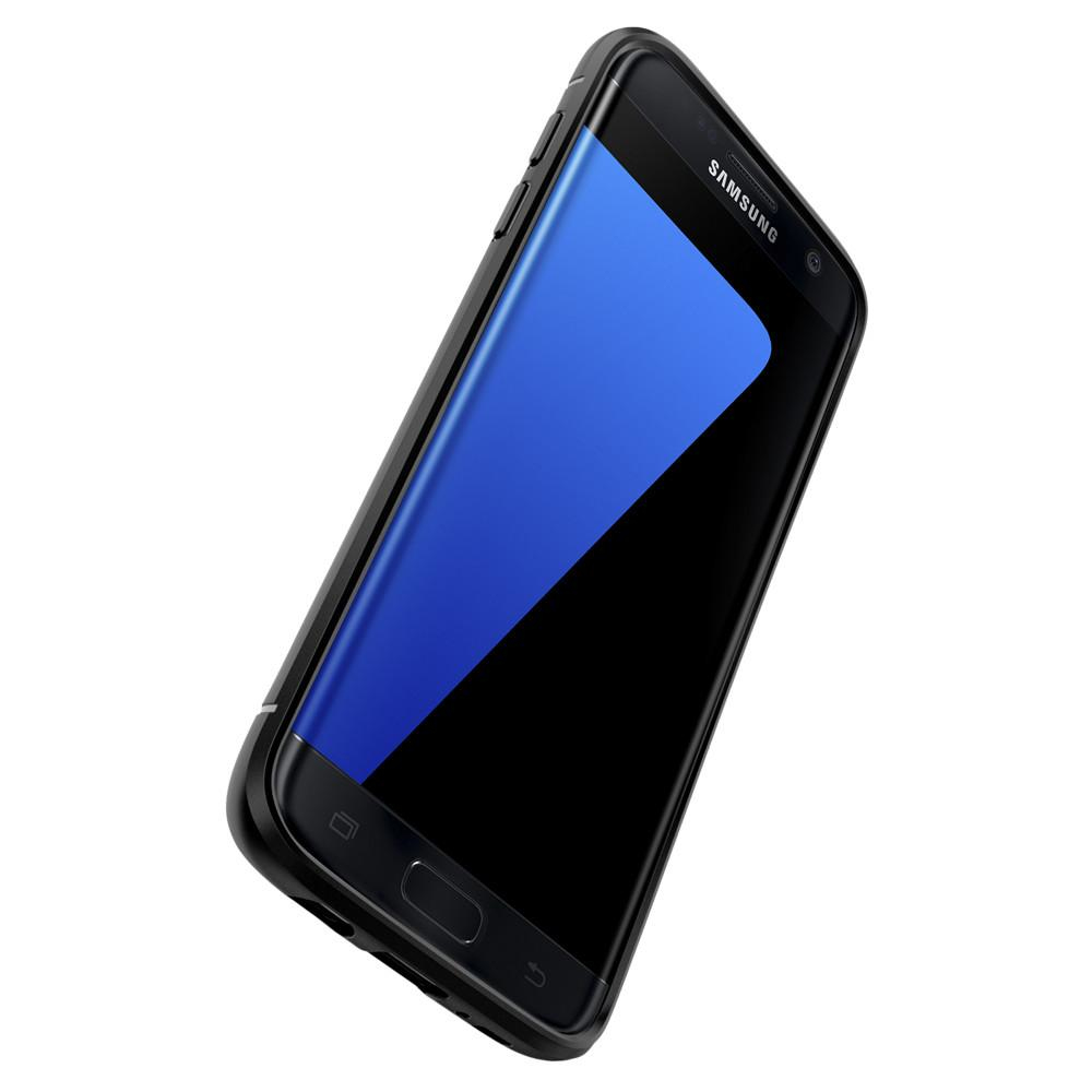 Galaxy S7 Edge Case Rugged Armor Black