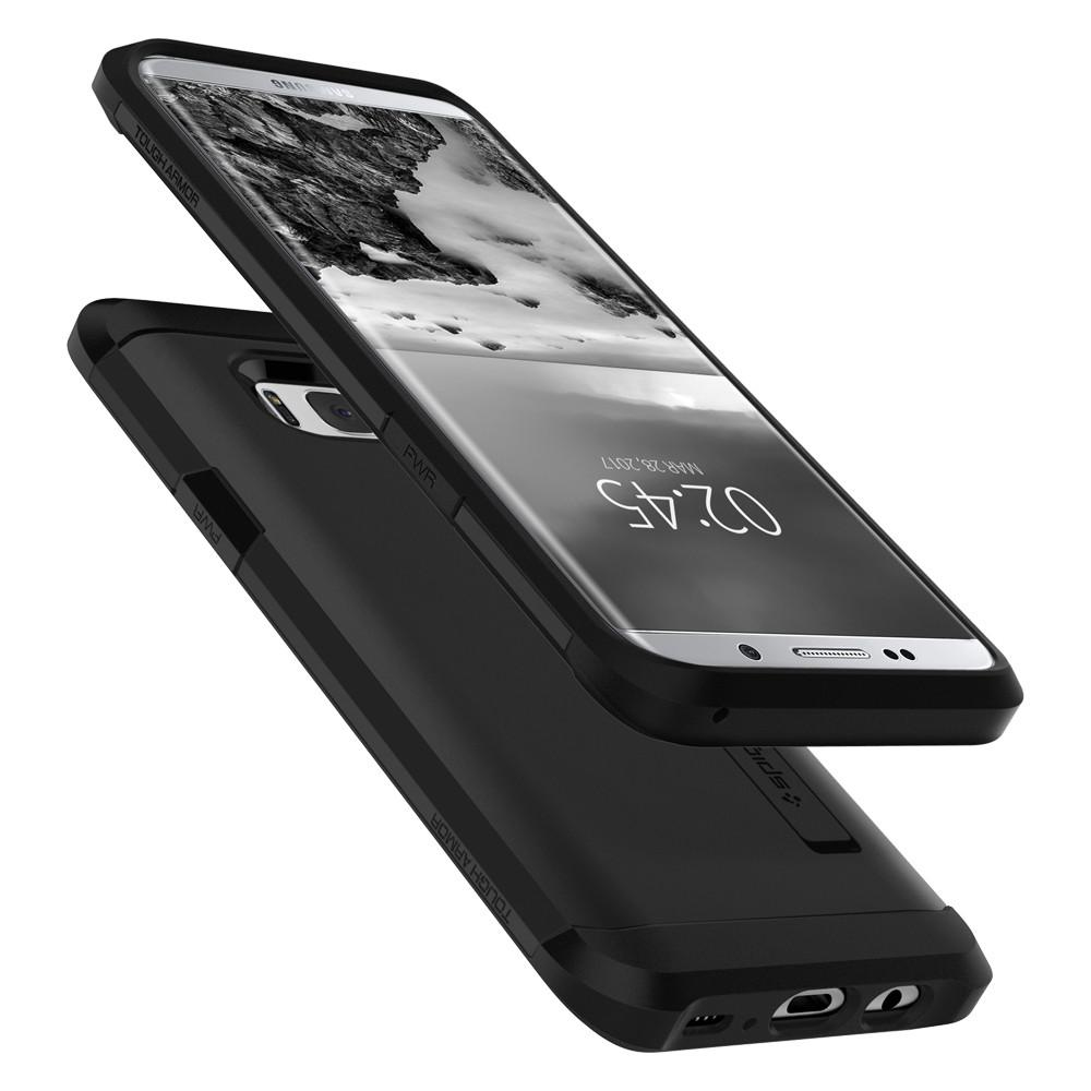 Galaxy S8 Case Tough Armor Black (sf Coated)