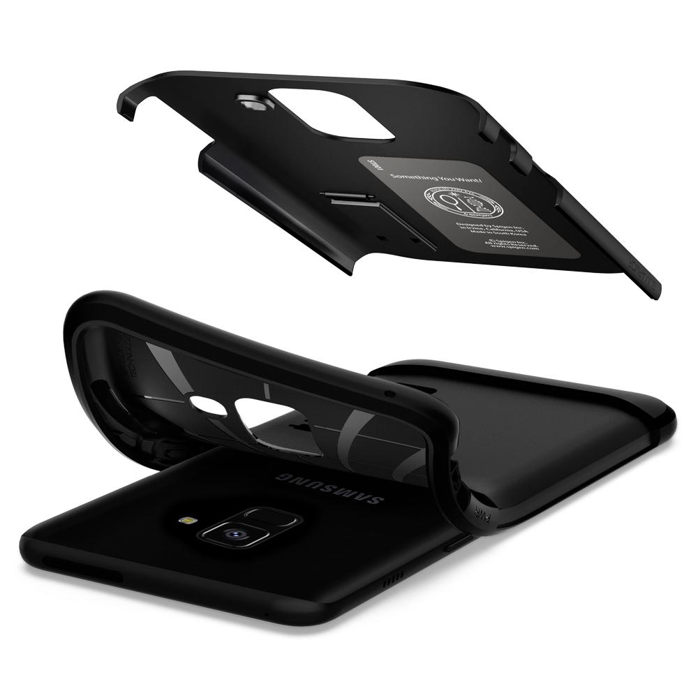 Galaxy A8 (2018) Case Slim Armor Black