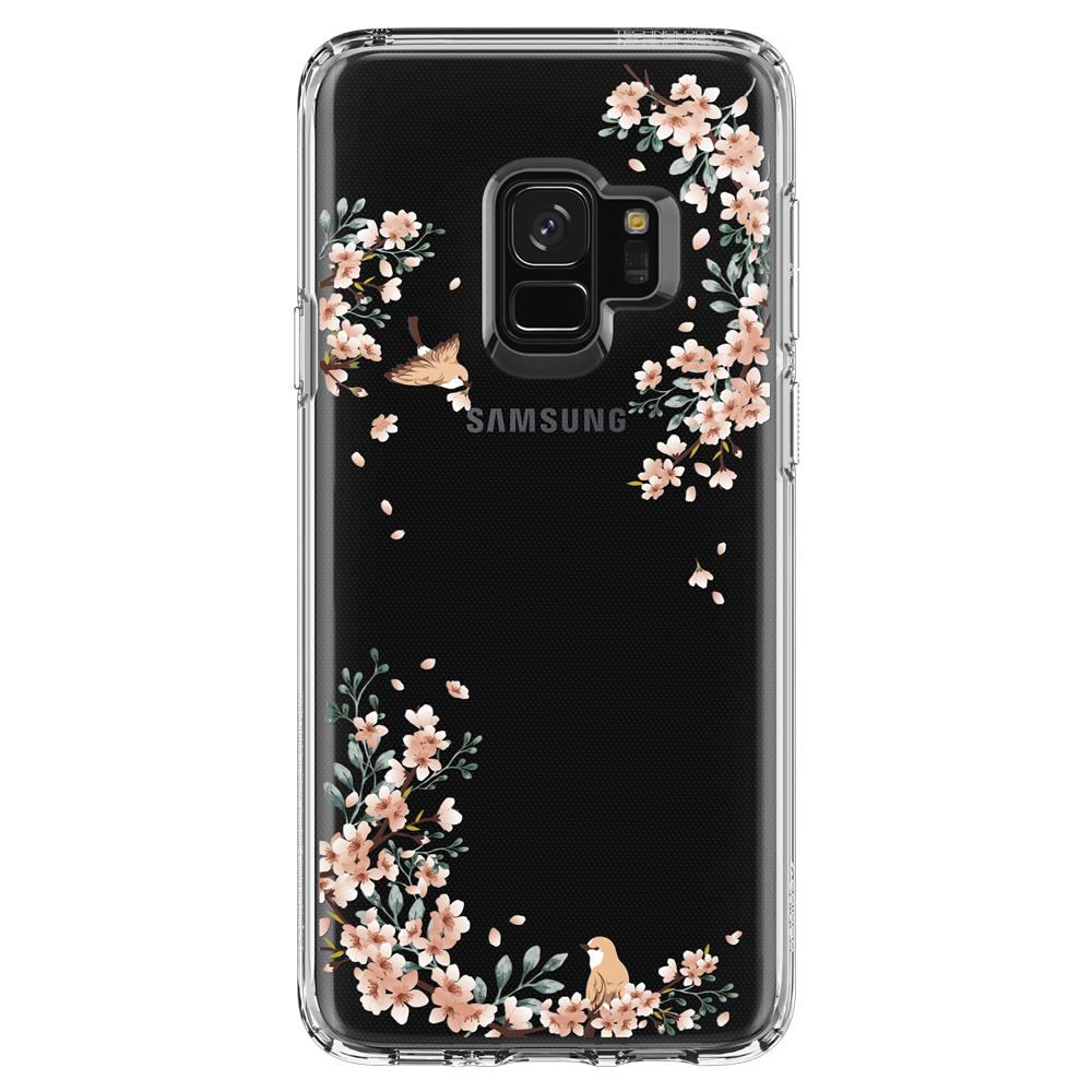 Galaxy S9 Case Liquid Crystal Blossom Nature