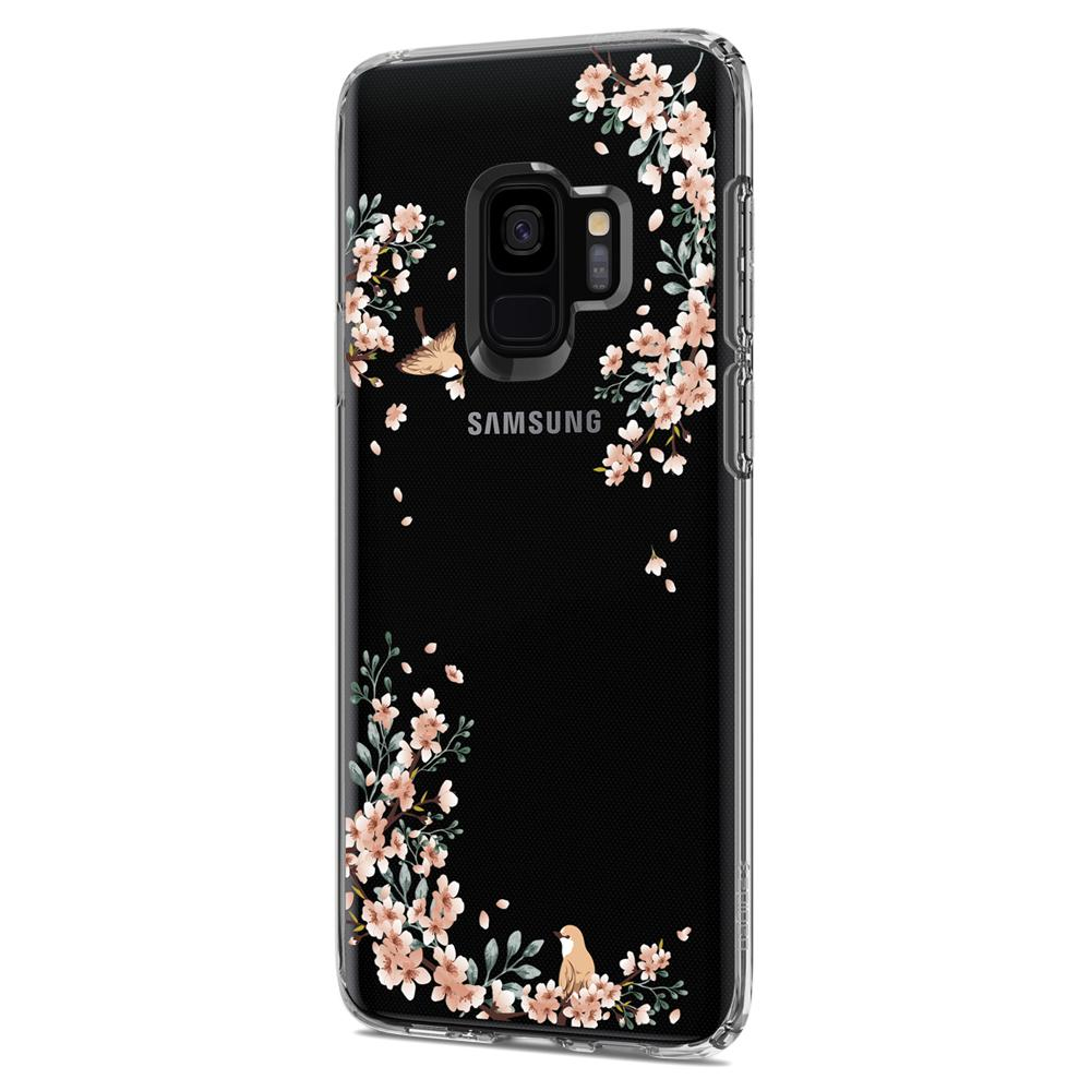 Galaxy S9 Case Liquid Crystal Blossom Nature