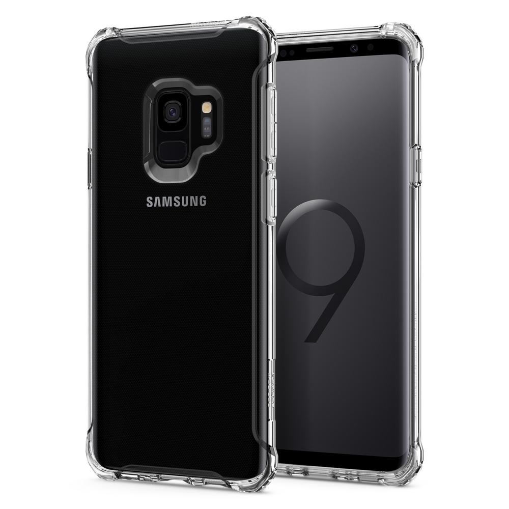 Galaxy S9 Case Rugged Armor Crystal Clear