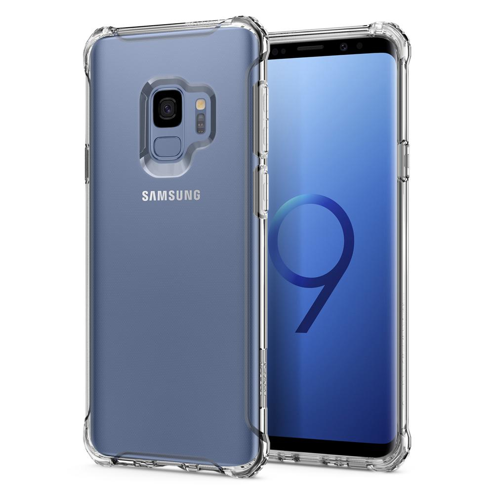 Galaxy S9 Case Rugged Armor Crystal Clear