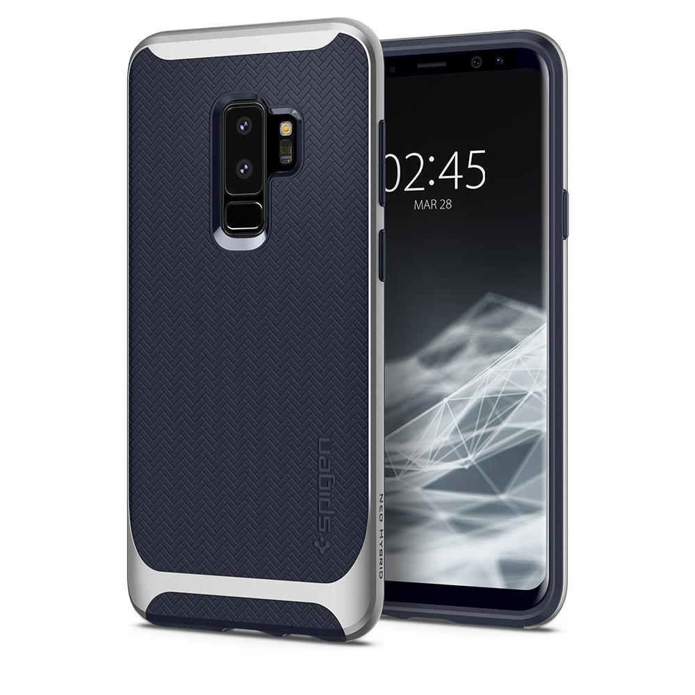 Galaxy S9+ Case Neo Hybrid Arctic Silver