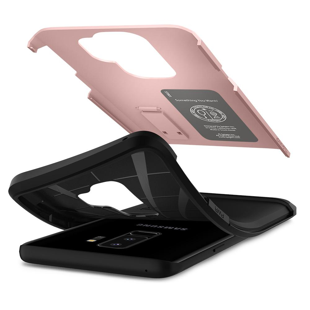Galaxy S9+ Case Tough Armor Rose Gold