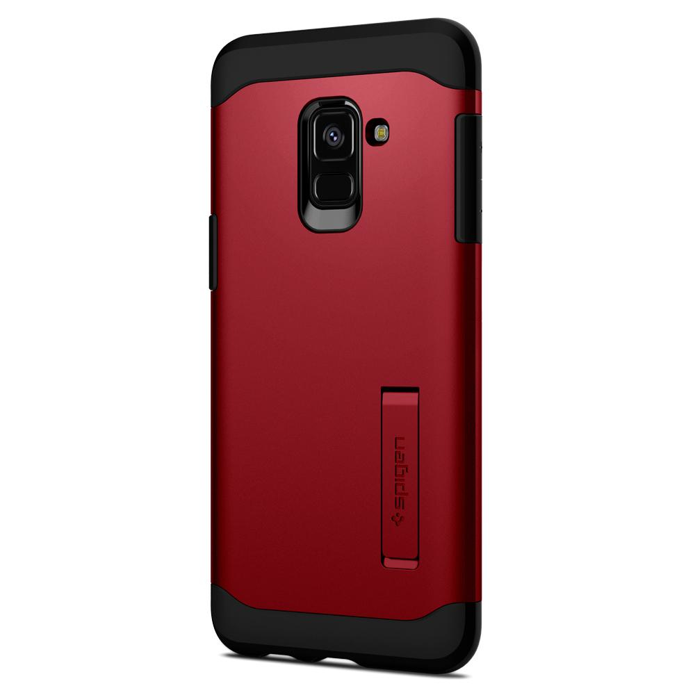 Galaxy A8 (2018) Case Slim Armor Merlot Red