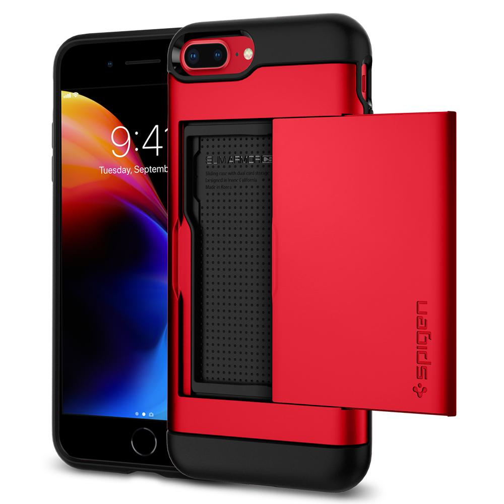 iPhone 8 Plus/7 Plus Case Slim Armor Cs Red