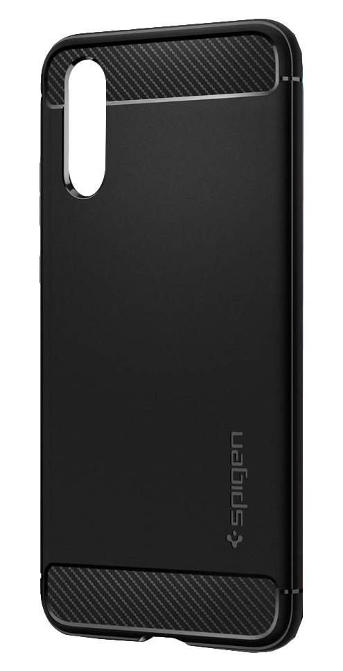 Huawei P20 Case Rugged Armor Black