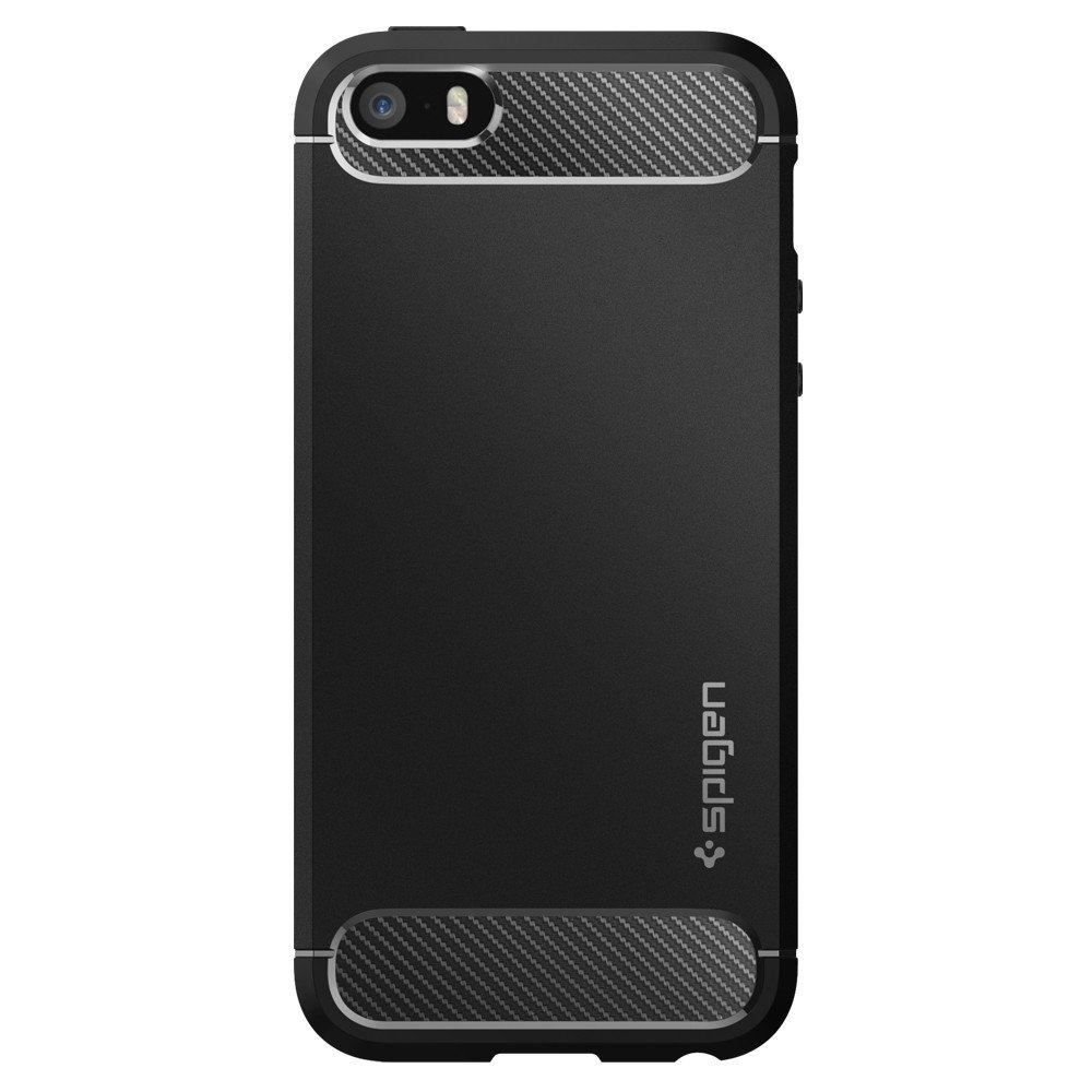 iPhone Se/5s/5 Case Rugged Armor Black