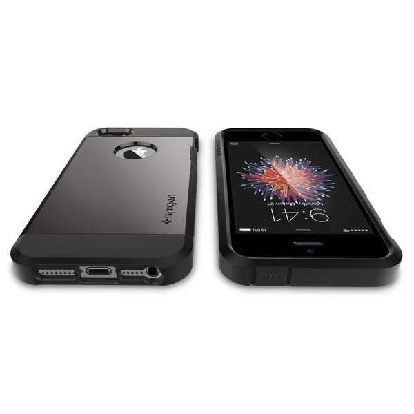iPhone Se/5s/5 Case Tough Armor Gunmetal
