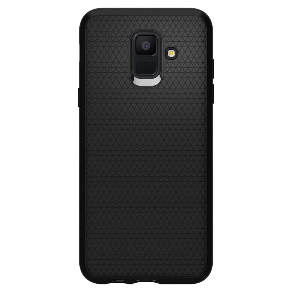 Galaxy A6 Case Liquid Air Black