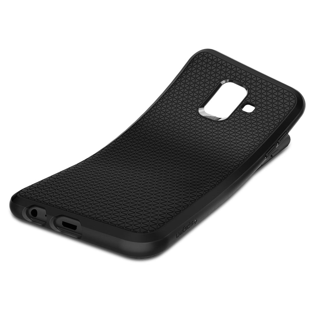 Galaxy A6 Case Liquid Air Black