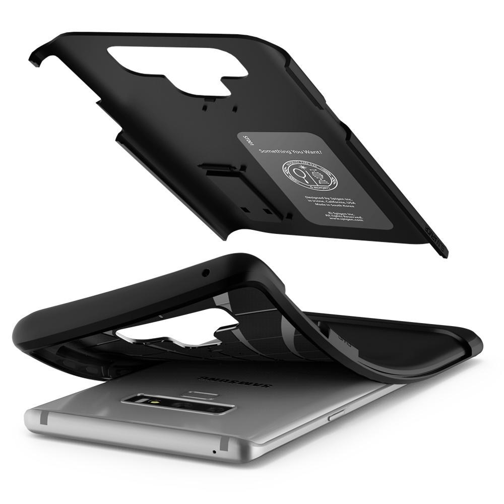 Galaxy Note 9 Case Slim Armor Midnight Black