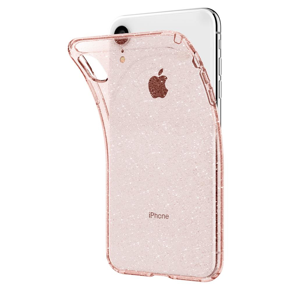 New iPhone 6.1in Case Liquid Crystal Glitter Rose Quartz