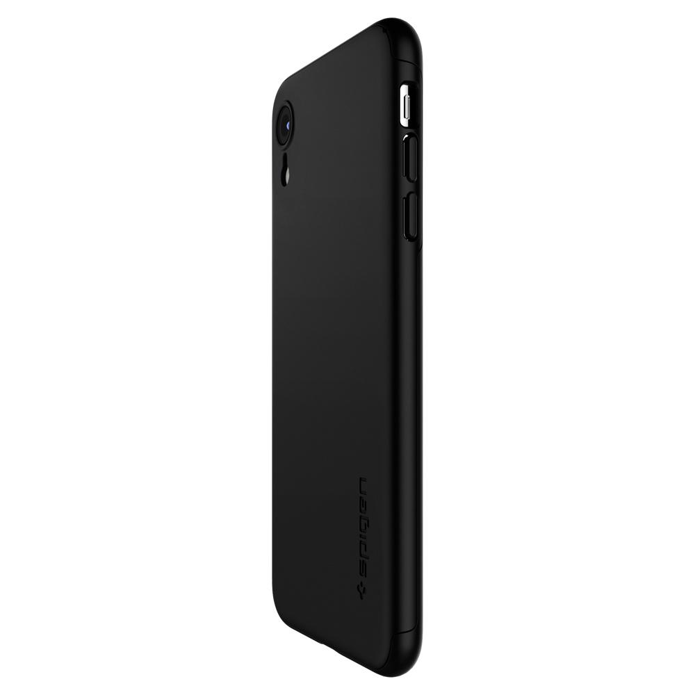 New iPhone 6.1in Case Thin Fit 360 Black (glass Screen Protector)