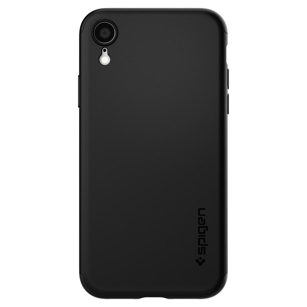 New iPhone 6.1in Case Thin Fit 360 Black (glass Screen Protector)