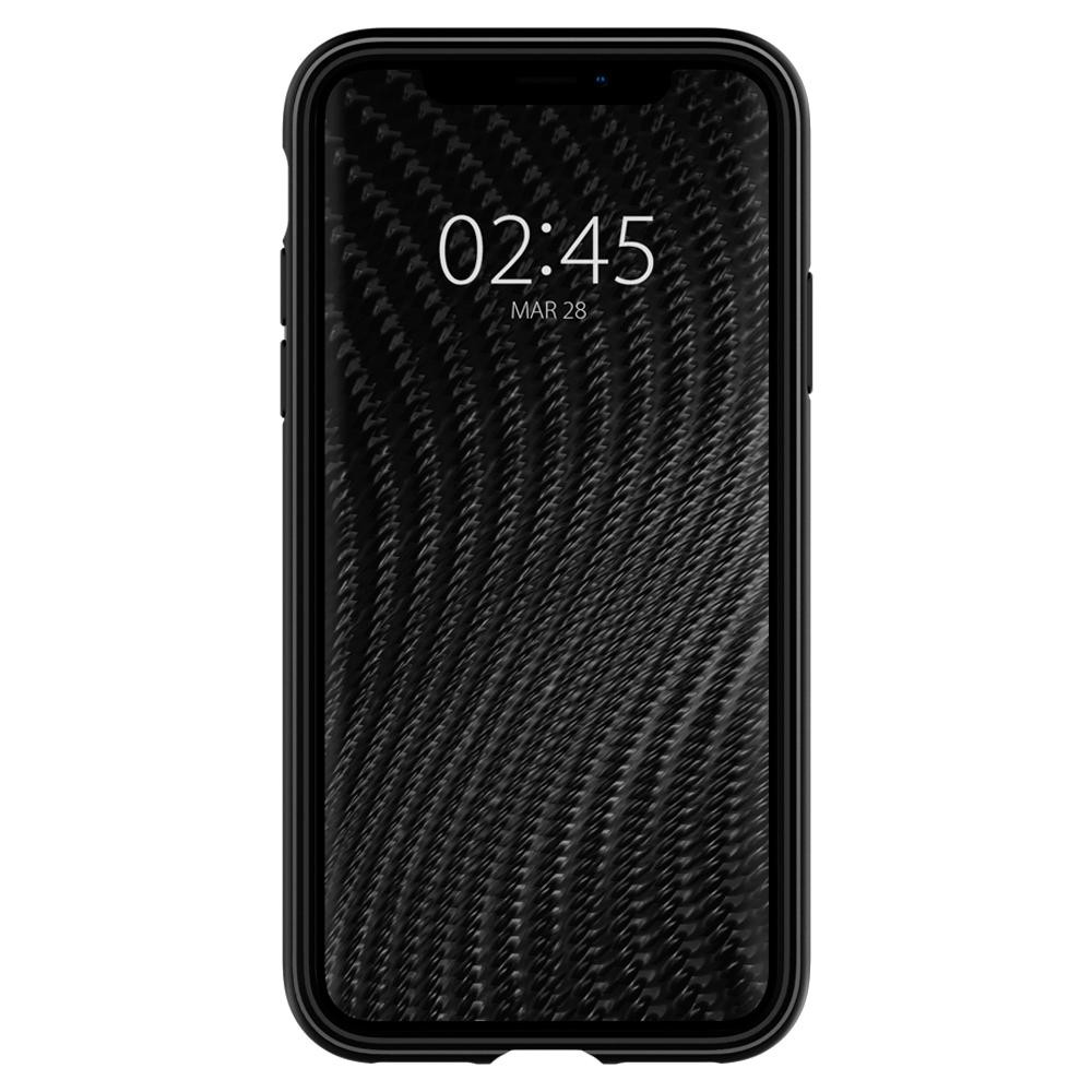 New iPhone 5.8in Case Rugged Armor Matte Black (ver.2)