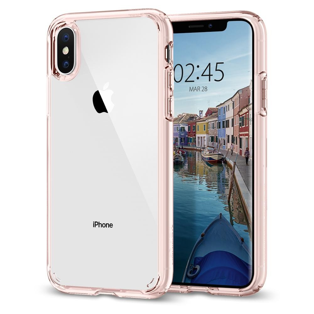 New iPhone 5.8in Case Ultra Hybrid Rose Crystal (ver.2)