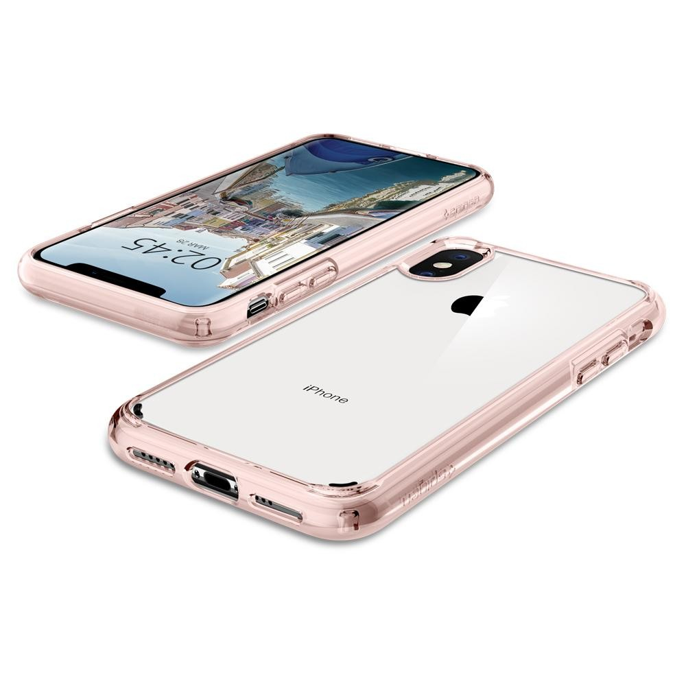 New iPhone 5.8in Case Ultra Hybrid Rose Crystal (ver.2)