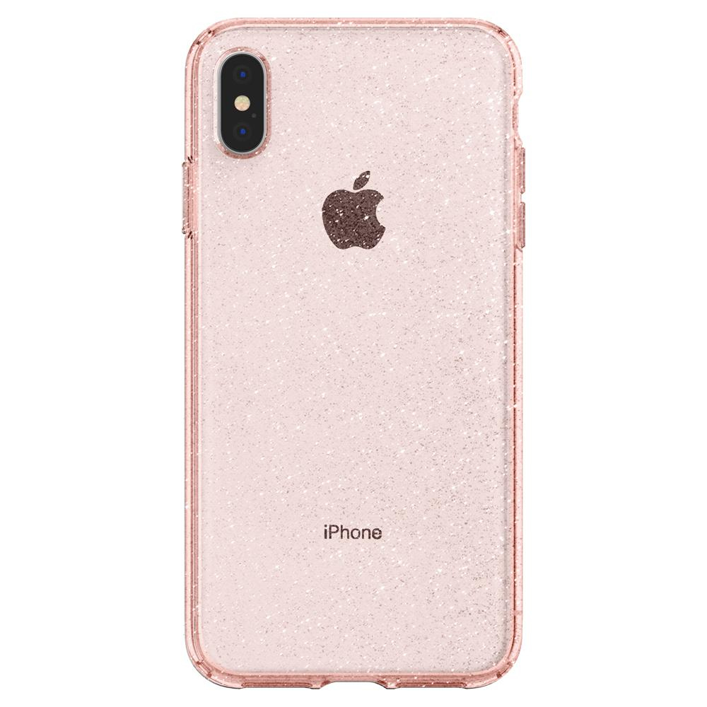 New iPhone 6.5in Case Liquid Crystal Glitter Rose Quartz (ver.2)