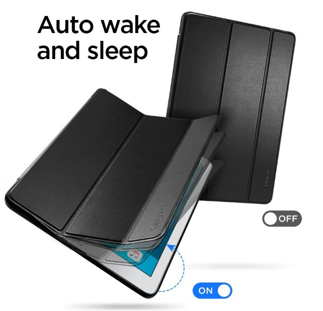 iPad 9.7in (2018/2017) Case Smart Fold - Black