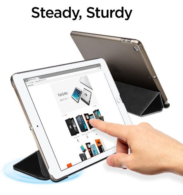 iPad 9.7in (2018/2017) Case Smart Fold - Black