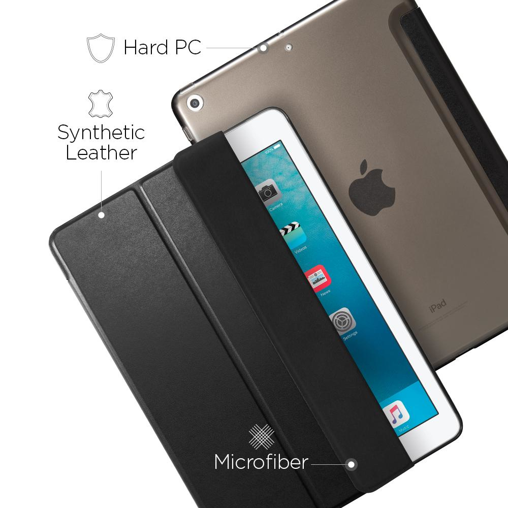 iPad 9.7in (2018/2017) Case Smart Fold - Black
