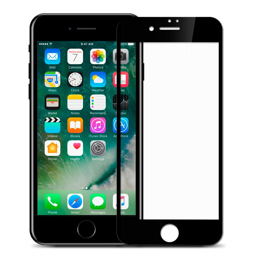 iPhone 8/7 Glass Fc Black