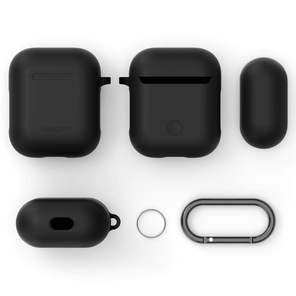 Airpods Case Black Silicone