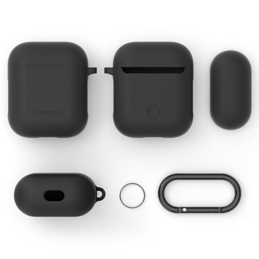 Airpods Case Charcoal Silicone