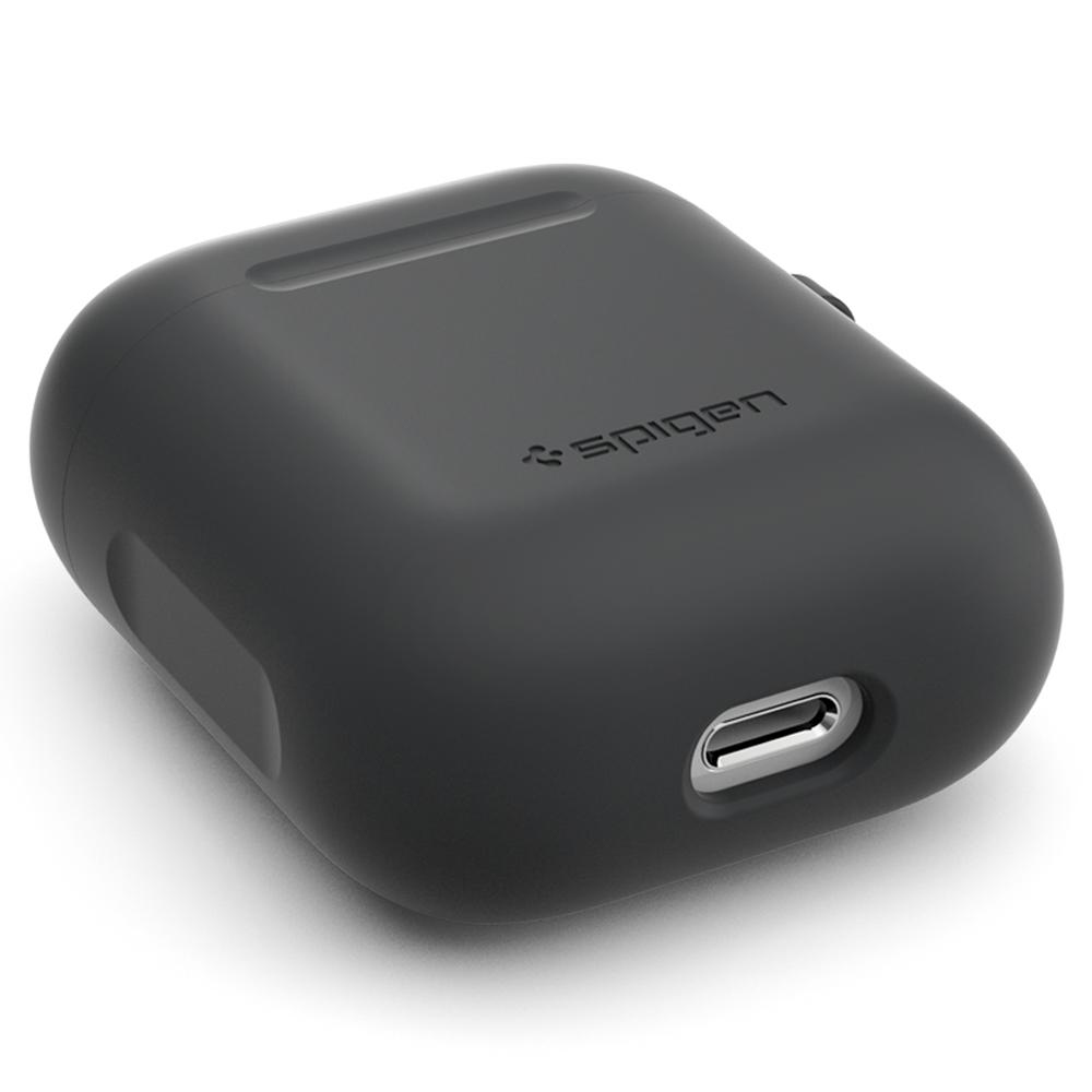 Airpods Case Charcoal Silicone